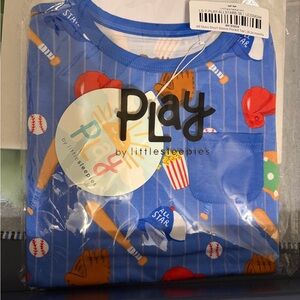 Little Sleepies Pocket T-Shirt ⚾️ NWT